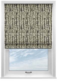 Urbanite, Glimmer Jet - Motorised Roman Blind